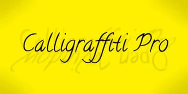 Calligraffiti Pro Font by Good Gravy Type — Script Handwritten Font — thumbnail 1