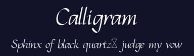 Calligram by !bey Design — Script Handwritten Font — thumbnail 2
