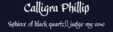 Calligra Phillip by JOEBOB graphics — Script Handwritten Font — thumbnail 2