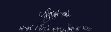 Calligraphunk by Zetafonts — Script Handwritten Font — thumbnail 2