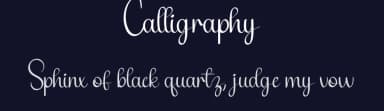 Calligraphy by Belina Studio — Script Handwritten Font — thumbnail 2