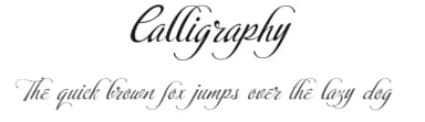 Calligraphy by Moriztype — Script Handwritten Font — thumbnail 1