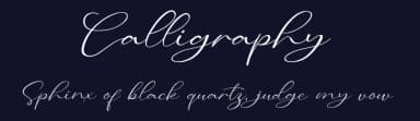 Calligraphy by Behind the Ink — Script Handwritten Font — thumbnail 2