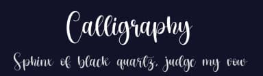 Calligraphy by Scratchones — Script Handwritten Font — thumbnail 2