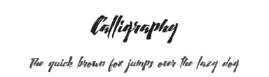 Calligraphy by Billy Argel Fonts ® — Script Handwritten Font — thumbnail 1