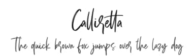 Calliretta by Ditatype — Script Handwritten Font — thumbnail 1