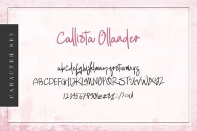 Callista Ollander Font by Fontruly — Script Handwritten Font — thumbnail 6