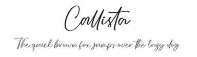 Callista by Ainun Jinan — Script Handwritten Font — thumbnail 1
