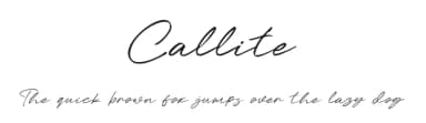 Callite by Khurasan — Script Handwritten Font — thumbnail 1