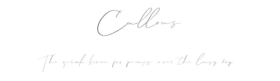 Callous by LetterStock Std — Script Handwritten Font