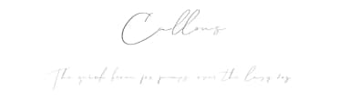 Callous by LetterStock Std — Script Handwritten Font — thumbnail 1