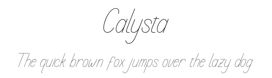 Calysta by Alfaraby Studio — Script Handwritten Font
