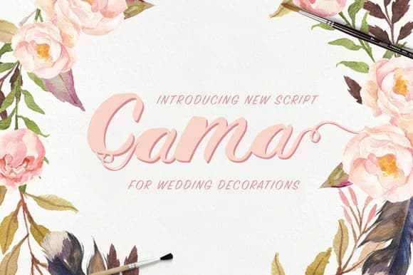 Cama Font by Etewut — Script Handwritten Font — preview 1