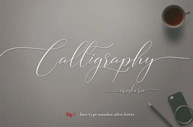 Camelia Font by Teweka — Script Handwritten Font — thumbnail 4