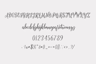 Camelia Font by Naqsya.Co by Naqsya.Co — Script Handwritten Font — thumbnail 7