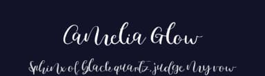 Camelia Glow by Mariyana — Script Handwritten Font — thumbnail 2