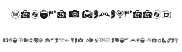 Camera - Fotograami by fotograami Aldousari — Dingbats Font