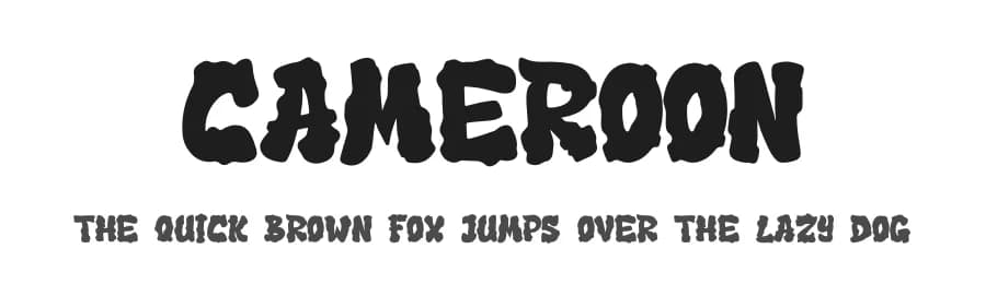 Cameroon by Moch Zaenal Abidin — Script Handwritten Font — preview 1