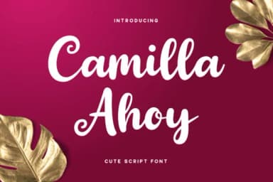 Camilla Ahoy Font by Grezline Studio — Script Handwritten Font — thumbnail 1