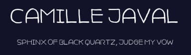Camille Javal by LukerType — Script Handwritten Font — thumbnail 2