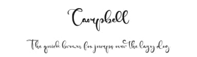 Campbell by Staircase Studio — Script Handwritten Font — thumbnail 1