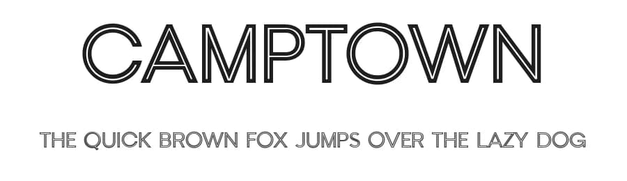 Camptown by UI Creative — Sans Serif Font