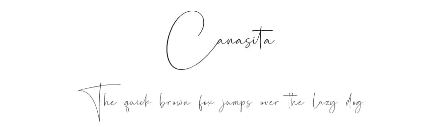 Canasita by Dav studio — Script Handwritten Font