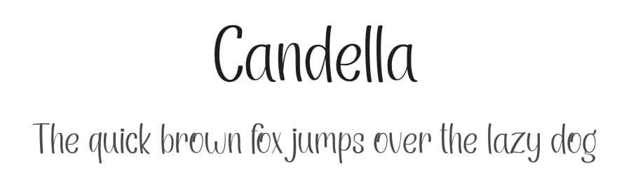 Candella by Graphix Line Studio — Script Handwritten Font