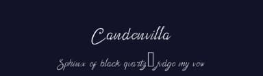 Candenvilla by Rissyletter Studio — Script Handwritten Font — thumbnail 2