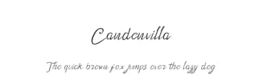 Candenvilla by Rissyletter Studio — Script Handwritten Font — thumbnail 1
