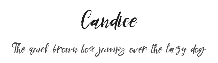 Candice by DDLab — Script Handwritten Font