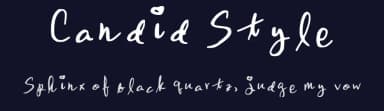 Candid Style by Still Candid — Script Handwritten Font — thumbnail 2