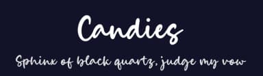 Candies by Timur Type — Script Handwritten Font — thumbnail 2