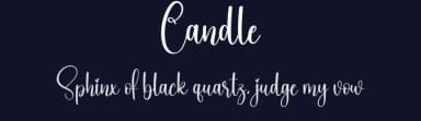 Candle by Scratchones — Script Handwritten Font — thumbnail 2