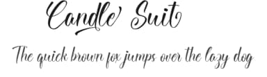 Candle Suit by NihStudio — Script Handwritten Font — thumbnail 1