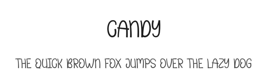 Candy by Andi Moz — Script Handwritten Font