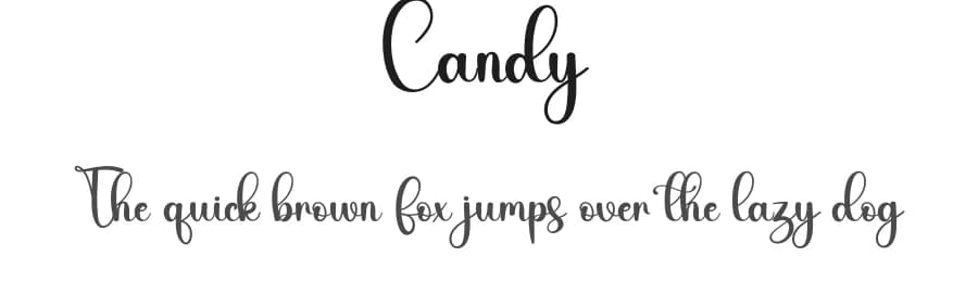 Candy by Harlek Studio — Script Handwritten Font