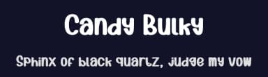 Candy Bulky by Scratchones — Script Handwritten Font — thumbnail 2