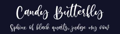 Candy Butterfly by Gatra Std — Script Handwritten Font — thumbnail 2