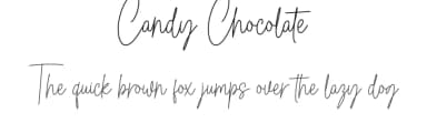 Candy Chocolate by Wahyu Studio — Script Handwritten Font — thumbnail 1