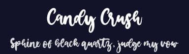 Candy Crush by Fikryal studio — Script Handwritten Font — thumbnail 2