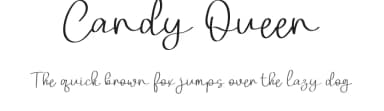 Candy Queen by Inermedia Studio — Script Handwritten Font — thumbnail 1