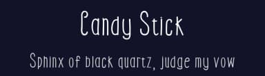 Candy Stick by Letter Jos — Script Handwritten Font — thumbnail 2