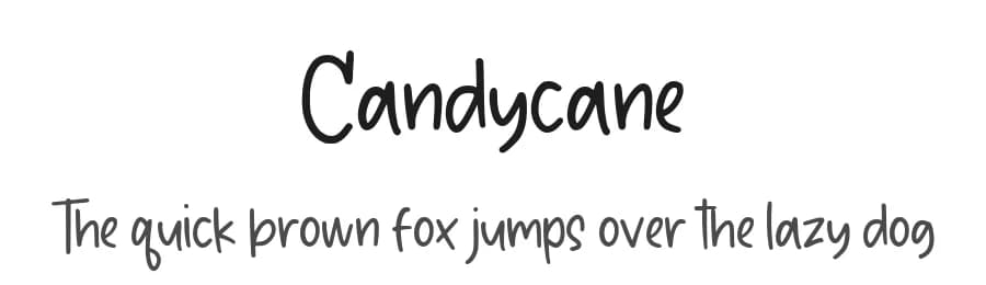 Candycane by Balpirick Studio — Script Handwritten Font