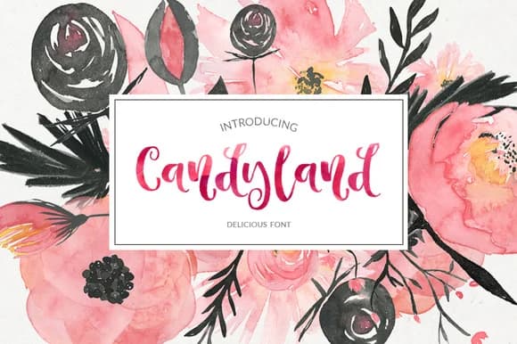 Candyland Font by Favete Art — Script Handwritten Font