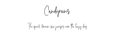 Candyreins by Balpirick Studio — Script Handwritten Font — thumbnail 1