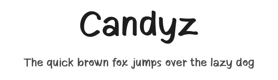 Candyz by AstroType Std — Script Handwritten Font