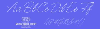Caneta Script by Måns Grebäck — Script Handwritten Font — thumbnail 3