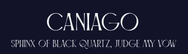 Caniago by Wildan Type — Sans Serif Font — thumbnail 2