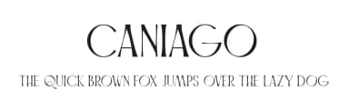 Caniago by Wildan Type — Sans Serif Font — thumbnail 1